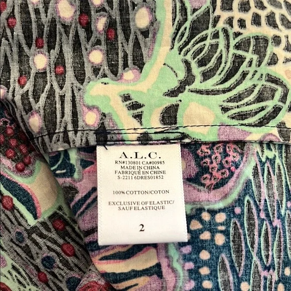 A.L.C. Multicolor Maxi Dress - Picture 7 of 7